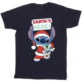 T-shirt enfant Disney Lilo Stitch Santa's Here