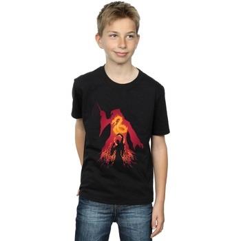 T-shirt enfant Harry Potter Dumbledore Silhouette