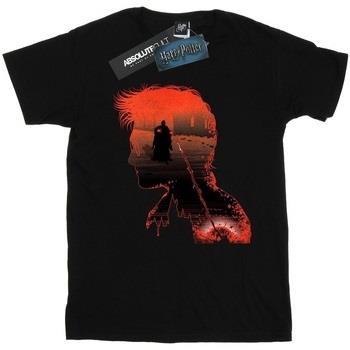 T-shirt enfant Harry Potter Battle Silhouette