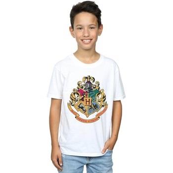 T-shirt enfant Harry Potter Hogwarts Crest Gold Ink