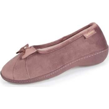 Chaussons Isotoner Chaussons Ballerines semelle confortable, talon de ...