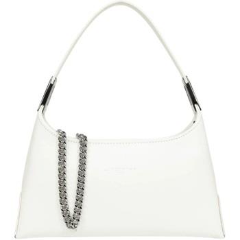 Sac a main LANCASTER Sac porte epaule en cuir Ref 60709 Blanc