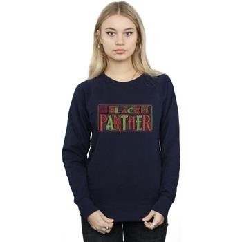 Sweat-shirt Marvel Black Panther Tribal Logo