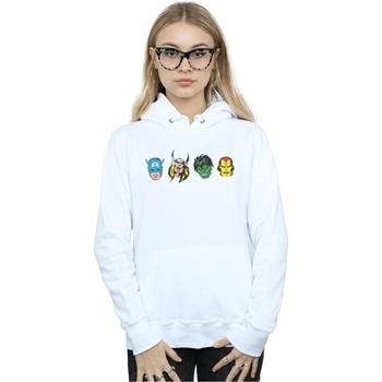 Sweat-shirt Marvel Avengers Comic Heads