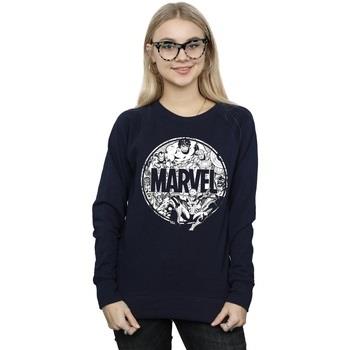Sweat-shirt Marvel Logo Character Infill