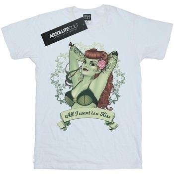 T-shirt enfant Dc Comics Poison Ivy All I want Is A Kiss