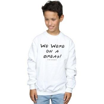 Sweat-shirt enfant Friends We Were On A Break Text