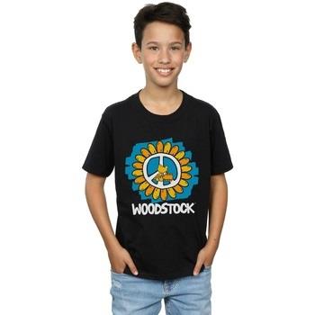 T-shirt enfant Woodstock Flower Peace