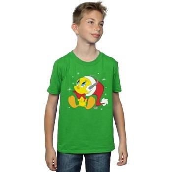 T-shirt enfant Dessins Animés Christmas Tweety