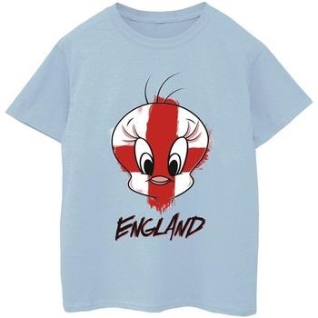 T-shirt enfant Dessins Animés Tweety England Face