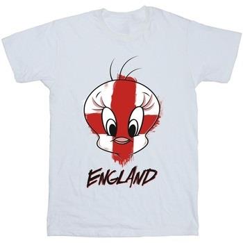 T-shirt enfant Dessins Animés Tweety England Face