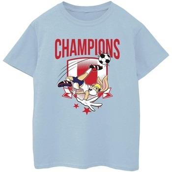 T-shirt enfant Dessins Animés Lola Football Champions