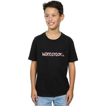 T-shirt enfant Woodstock Logo Floral
