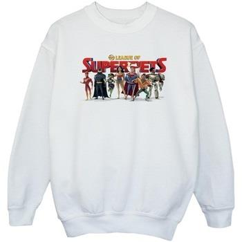 Sweat-shirt enfant Dc Comics DC League Of Super-Pets Group Logo