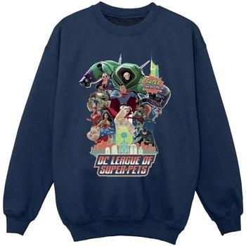 Sweat-shirt enfant Dc Comics DCs DC League Of Super-Pets Super Powered...