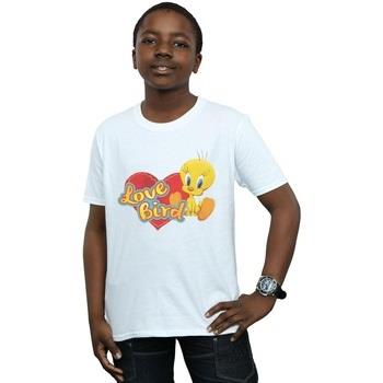 T-shirt enfant Dessins Animés Tweety Pie Valentine's Day Love Bird