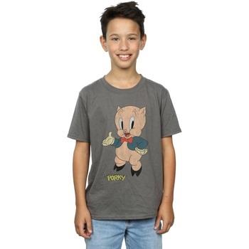 T-shirt enfant Dessins Animés Porky Pig Distressed