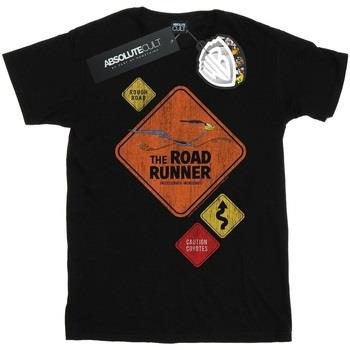 T-shirt enfant Dessins Animés Road Runner Road Sign