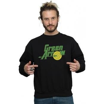 Sweat-shirt Dc Comics Green Arrow Crackle Logo
