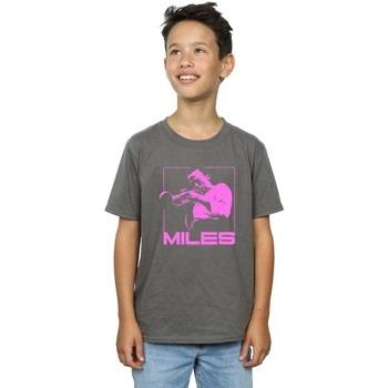 T-shirt enfant Miles Davis Pink Square