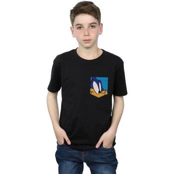 T-shirt enfant Dessins Animés Road Runner Face Faux Pocket