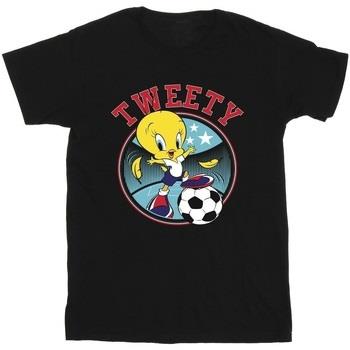 T-shirt enfant Dessins Animés Tweety Football Circle