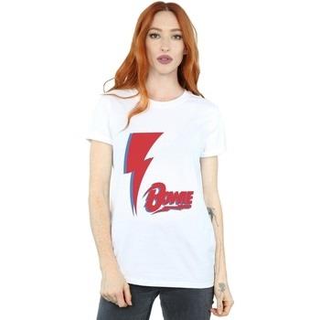 T-shirt David Bowie Red Bolt
