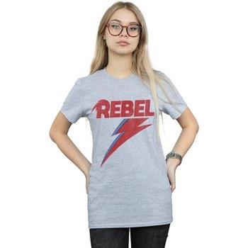 T-shirt David Bowie Distressed Rebel