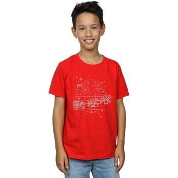 T-shirt enfant Disney Death Star Sleigh