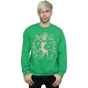 Sweat-shirt Disney Bambi Christmas Wreath
