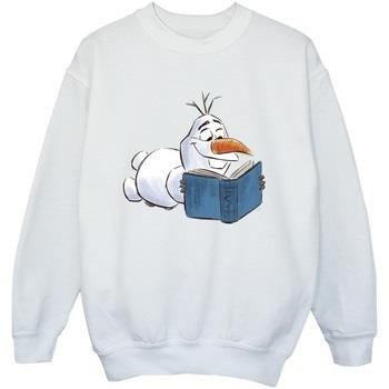 Sweat-shirt enfant Disney Frozen Olaf Reading