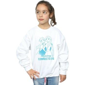 Sweat-shirt enfant Disney Frozen 2 Elsa and Anna The Journey Connects ...