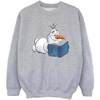 Sweat-shirt enfant Disney Frozen Olaf Reading
