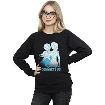 Sweat-shirt Disney Frozen 2 Elsa and Anna The Journey Connects Us
