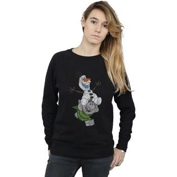 Sweat-shirt Disney Frozen Olaf And Troll