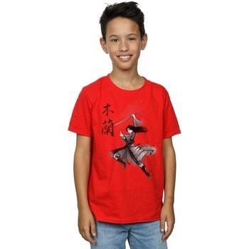 T-shirt enfant Disney Mulan Movie Sword Jump