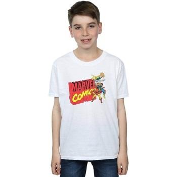 T-shirt enfant Marvel Vintage Logo Blast