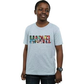 T-shirt enfant Marvel Logo Character Infill