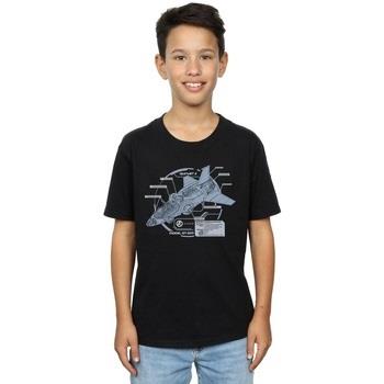 T-shirt enfant Marvel The Avengers Quinjet Breakdown