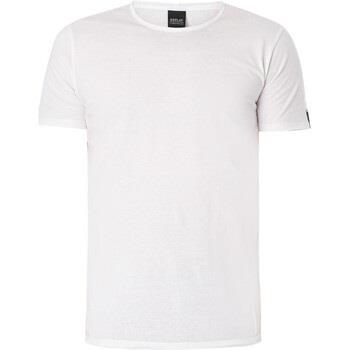 T-shirt Replay T-shirt à logo sur les manches carrées