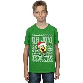 T-shirt enfant Spongebob Squarepants Oh Joy! Christmas
