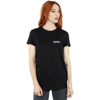 T-shirt Nasa Modern Logo Chest