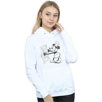 Sweat-shirt Disney Mickey Mouse Steamboat Sketch