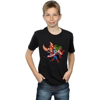 T-shirt enfant Marvel Avengers Assemble Comic Team