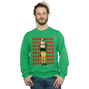 Sweat-shirt Elf Buddy Santa Scream