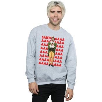 Sweat-shirt Elf Buddy Santa Scream