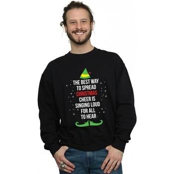 Sweat-shirt Elf Christmas Cheer Text