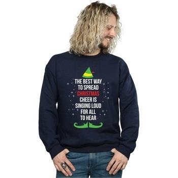 Sweat-shirt Elf Christmas Cheer Text