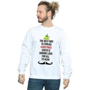 Sweat-shirt Elf Christmas Cheer Text