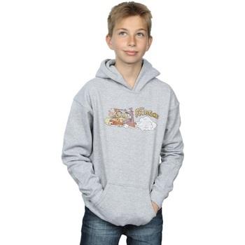 Sweat-shirt enfant The Flintstones Family Car Distressed